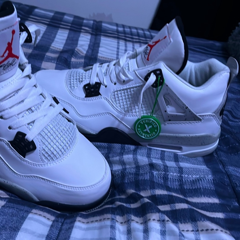 Jordan 4 White Cement BOX SOLD!!!